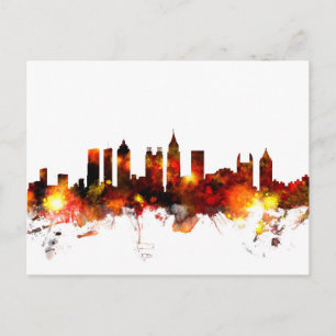 Carte Postale Skyline Atlanta Georgia