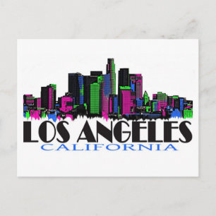 Carte Postale Skyline de Los Angeles California