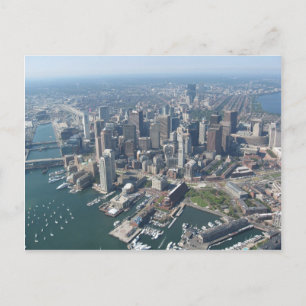 Carte Postale Skyline de masse de Boston