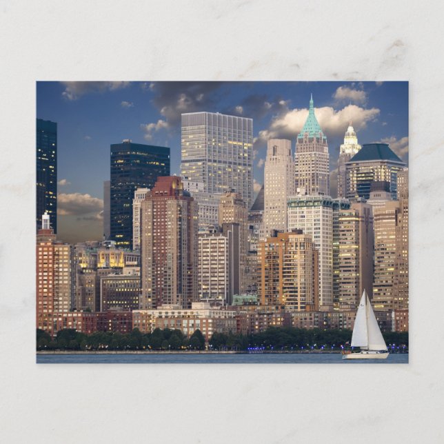 Carte Postale Skyline de New York (Devant)
