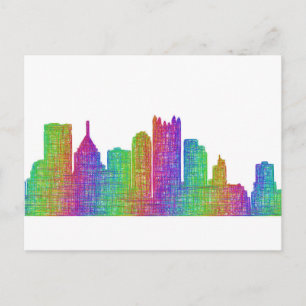 Carte Postale Skyline de Pittsburgh