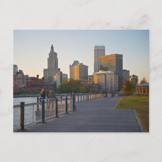 Carte Postale Skyline de Providence, Rhode Island