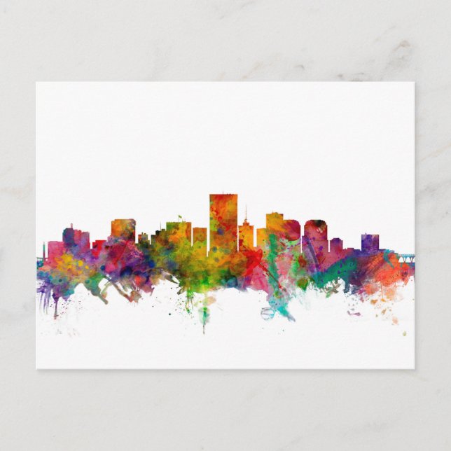 Carte Postale Skyline de Richmond (Devant)