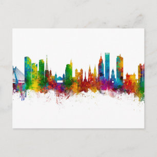 Carte Postale Skyline de São Paulo Brésil