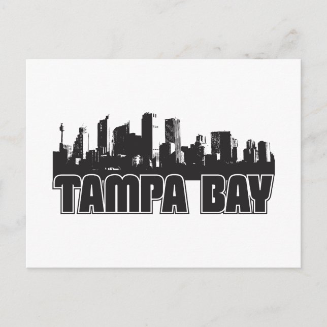 Carte Postale Skyline de Tampa Bay (Devant)