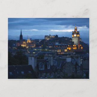 Carte Postale Skyline d'Édimbourg