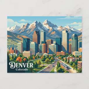 Carte Postale Skyline États-Unis