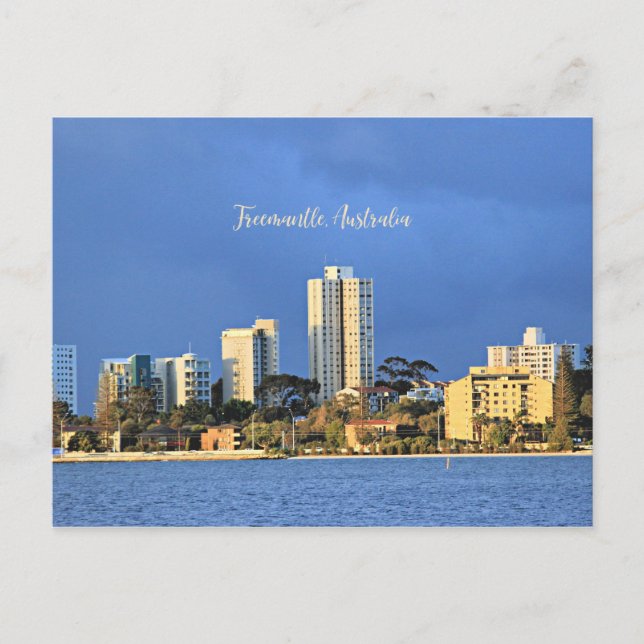 Carte Postale Skyline Fremantle, Australie (Devant)