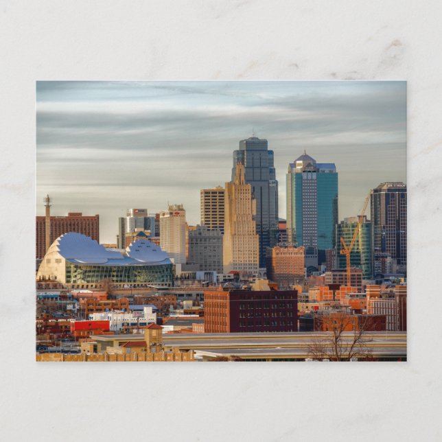 Carte postale Skyline Kansas City (Devant)