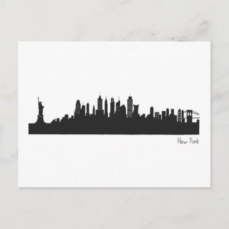 Carte Postale Skyline New York
