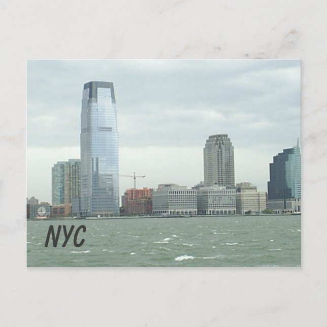 Carte Postale skyline new york (Devant)