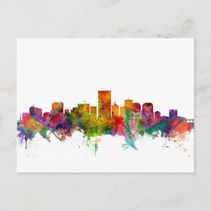 Carte Postale Skyline Richmond Virginia