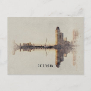 Carte Postale Skyline Rotterdam