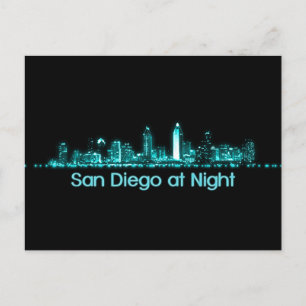 Carte Postale Skyline San Diego