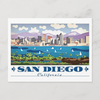 Carte Postale Skyline San Diego