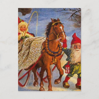 Carte Postale "Sled Ride at Night" de Jenny Nystrom