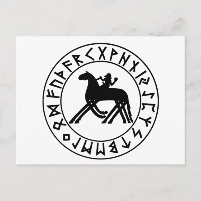 carte postale Sleipnir Shield (Devant)