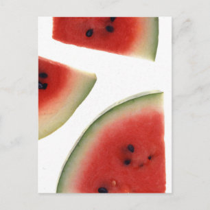 Carte Postale Slices of Watermelon