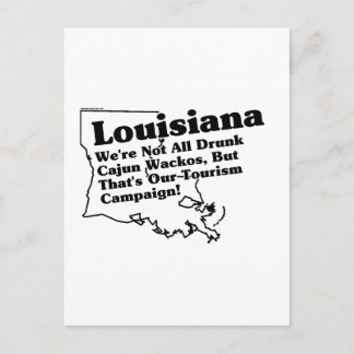 Carte Postale Slogan d'État de Louisiane