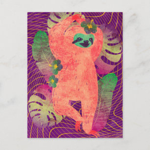 Carte postale Sloth