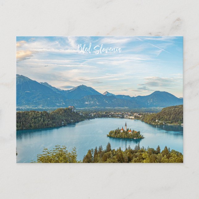 Carte postale slovénie bled (Devant)