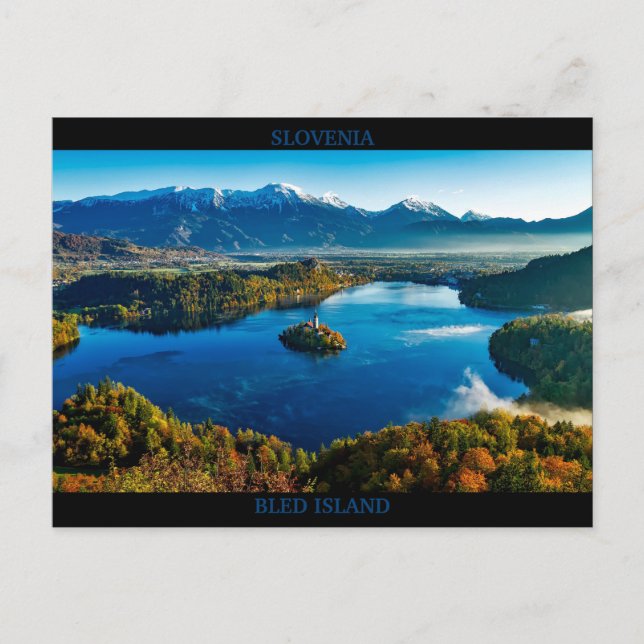 Carte Postale Slovénie - Lac Léman (Devant)