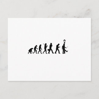 Carte Postale Smartphone Evolution - Motif drôle