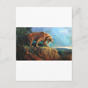 Carte Postale smilodon