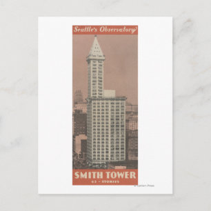 Carte Postale Smith Tower, Seattle's Observatory
