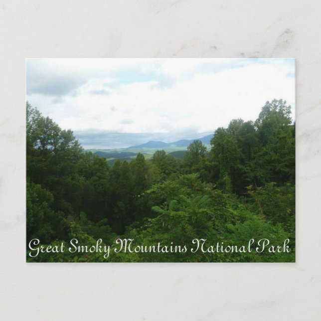 Carte postale Smoky Mountains (Devant)