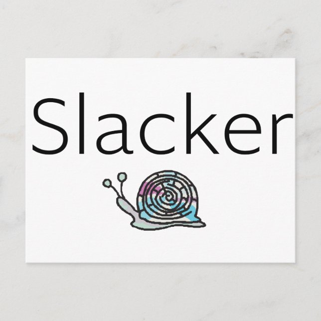 Carte Postale Snack de Slacker (Devant)