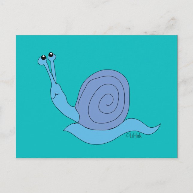 Carte postale Snail (Devant)