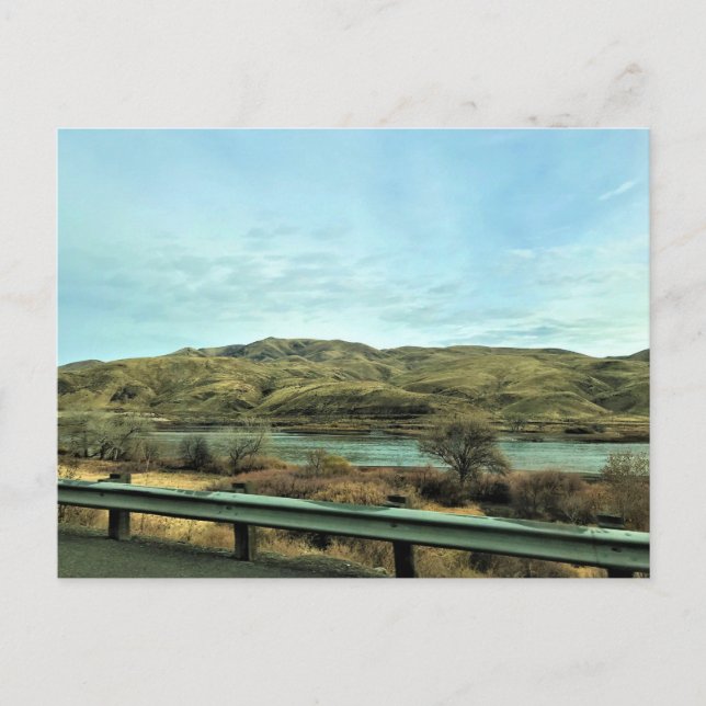 Carte Postale Snake River, comté de Baker, Oregon (Devant)