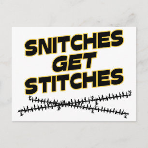 Carte Postale Snitches Obtenir des points
