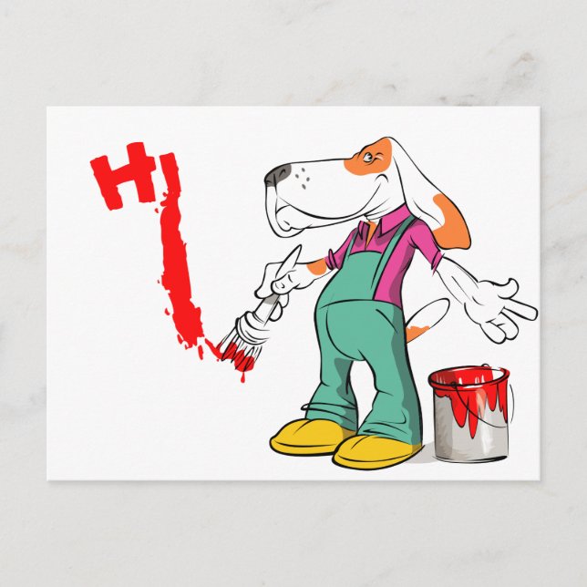 Carte postale Snoop Dog (Devant)