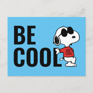 Carte Postale Snoopy "Joe Cool" debout
