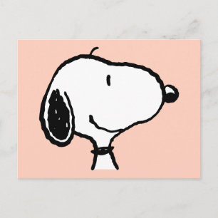 Carte Postale Snoopy Smile Giggle Laugh