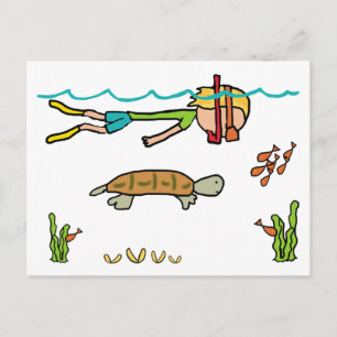 Carte Postale Snorkeling