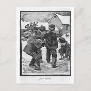 Carte Postale Snowballing !