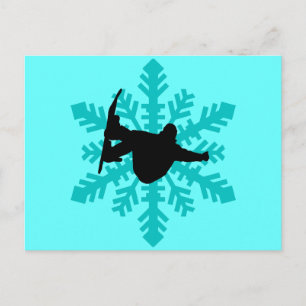 Carte Postale Snowboard