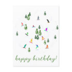 Snowboarder Snowboard Illustration Anniversaire