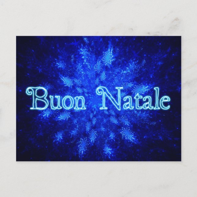 Carte Postale Snowburst (Devant)