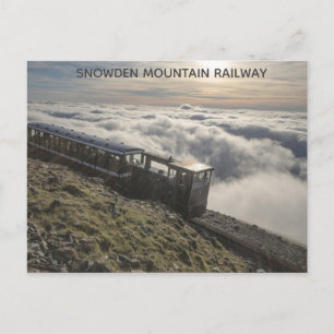 Carte Postale Snowden Mountain Railway Wales Photo de voyage