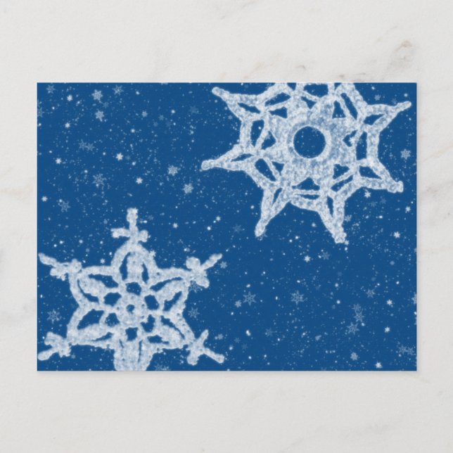 Carte postale Snowflakes (Devant)