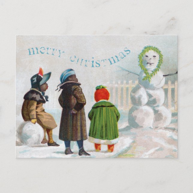 Carte postale Snowman (Devant)
