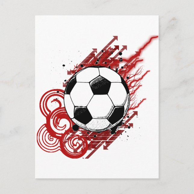 Carte Postale Soccer (Devant)