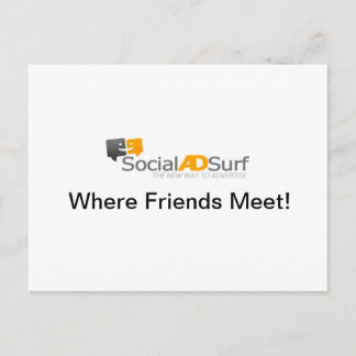 Carte postale Socialadsurf !