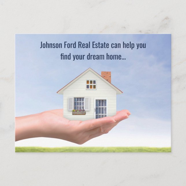 Carte Postale Société immobilière Maison en main Photo Marketing (Devant)