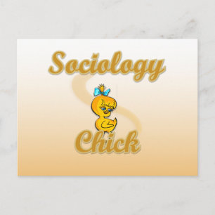 Carte Postale Sociologie Chick