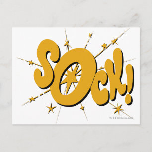 CARTE POSTALE SOCK!